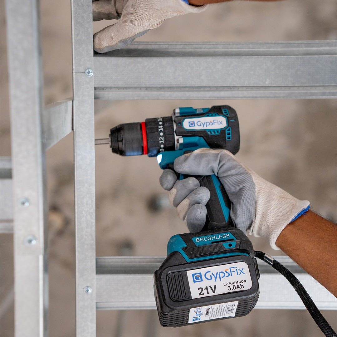 GypsFix 21V Cordless Drill Brushless